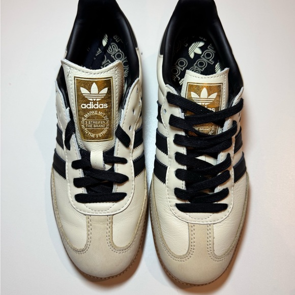 NWT Adidas Samba White and Black Sneakers, Size 8 (men’s 6.5) - Picture 10 of 16